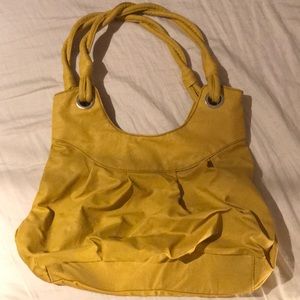 Mustard yellow purse